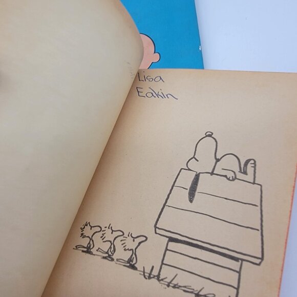 Lot of 4 Vintage Peanuts Snoopy Books Charles M.‎ Schulz Charlie Brown - Picture 2 of 8